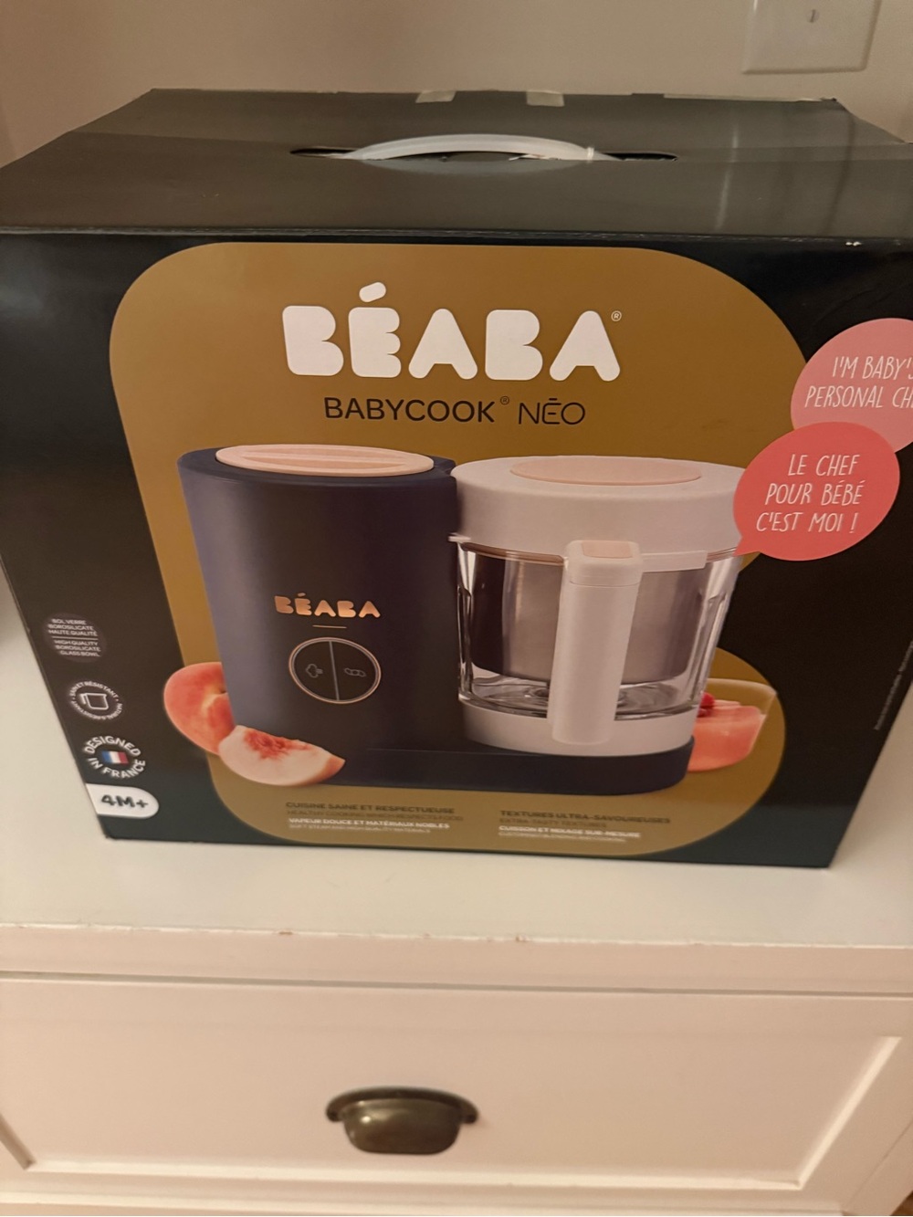 BÉABA Babycook NEO Baby Food Maker in Navy and White